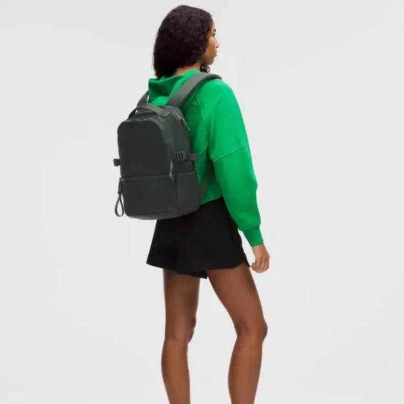 Lululemon New Crew Backpack 22L Updated- Rainforest Green